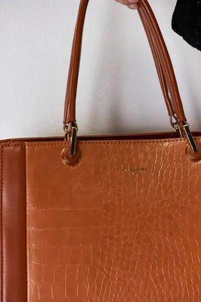 Keswick Textured Vegan Leather Handbag