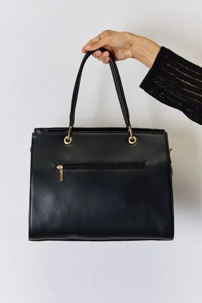 Keswick Textured Vegan Leather Handbag