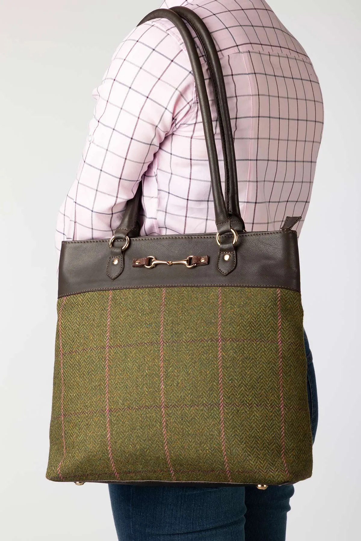 Ladies Tweed Tote Bag - Helmsley