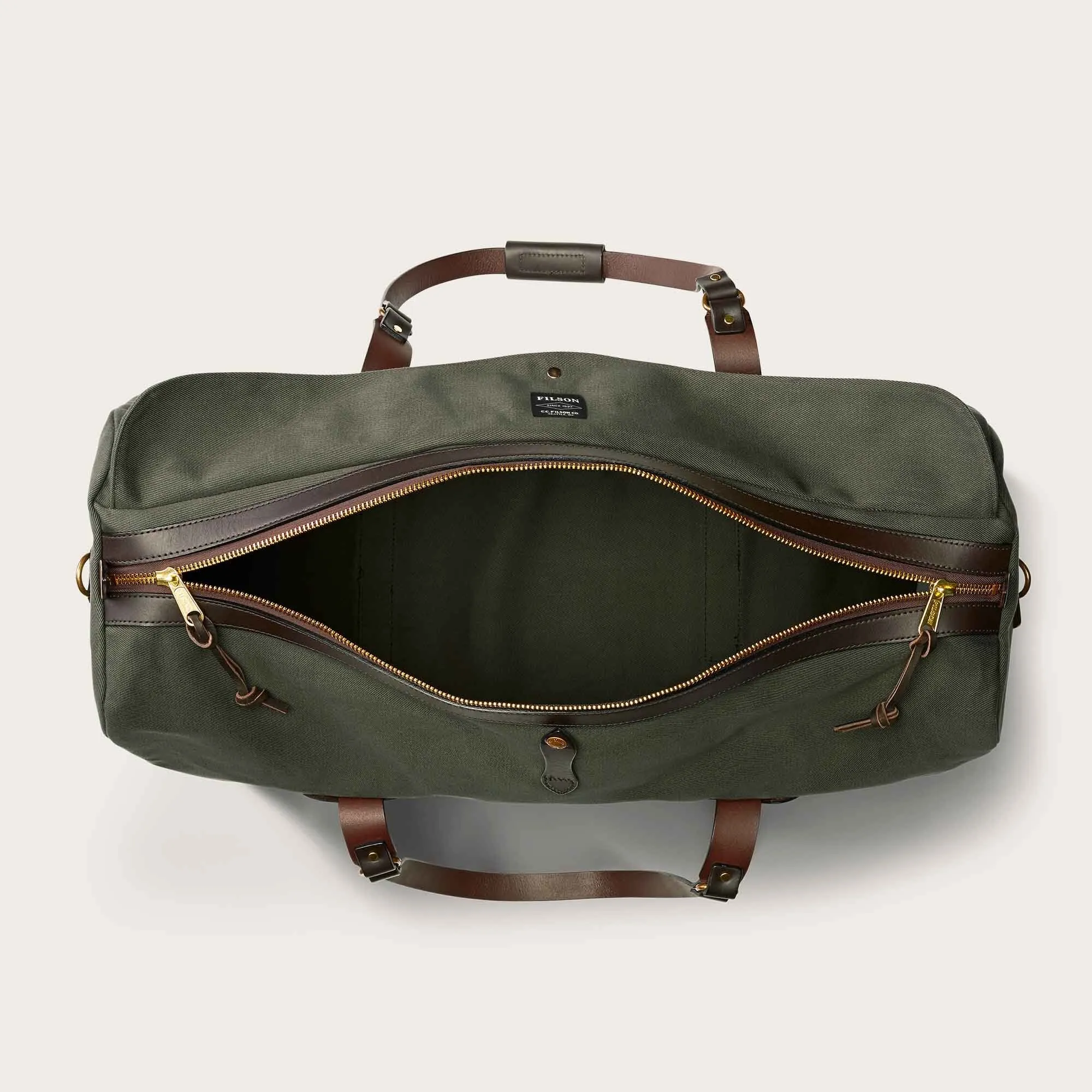 LARGE RUGGED TWILL DUFFLE BAG