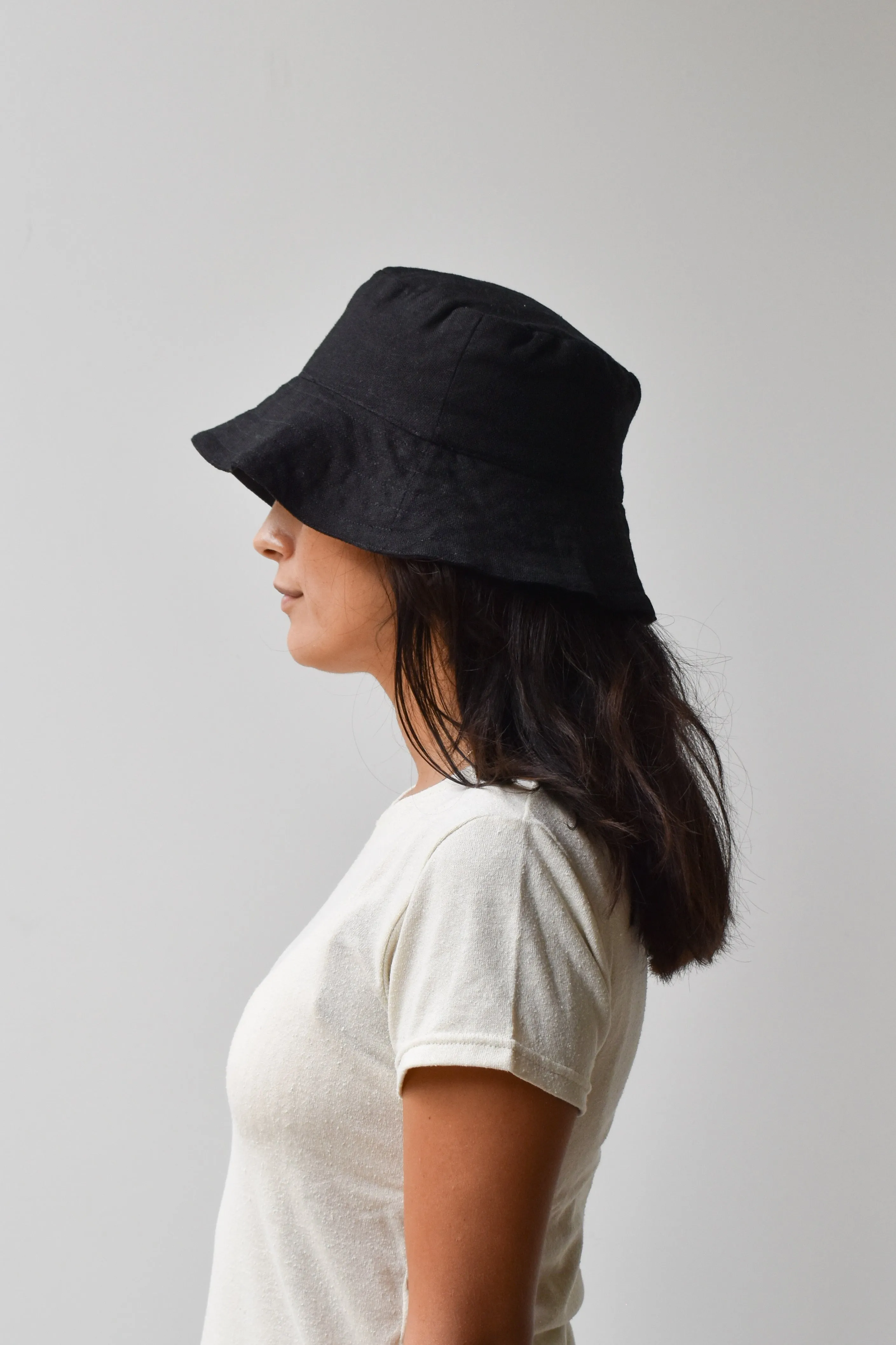 Linen Bucket Hat