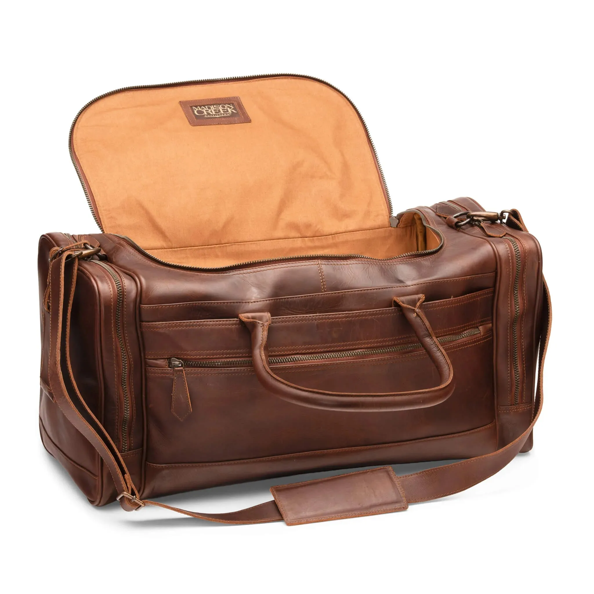 Men's Madison Creek | Weekender Leather Duffle Bag