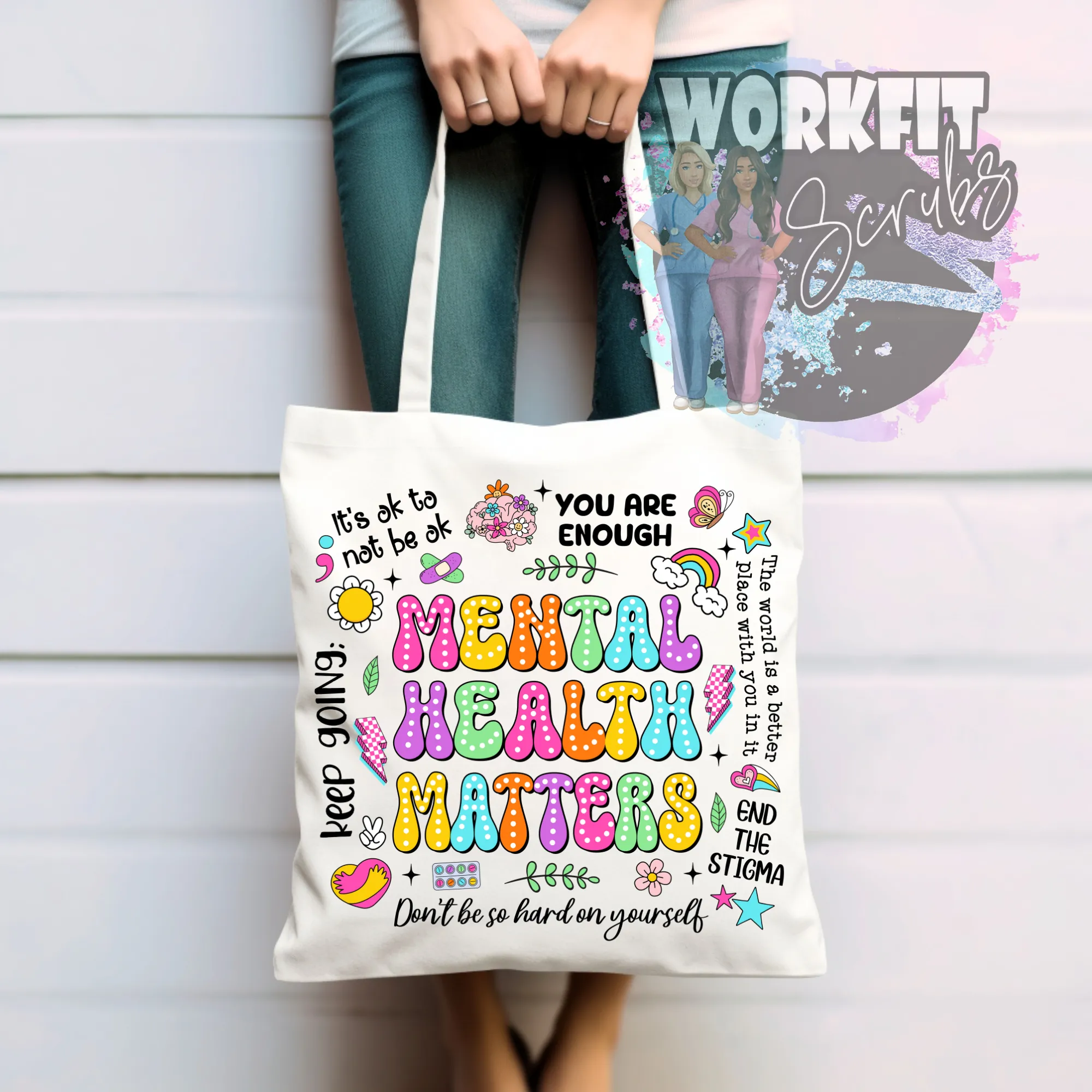 Mental Health Tote Bag