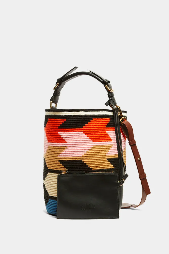 MIDI ARROW CYLINDER BAG