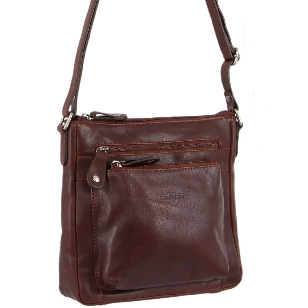 Milleni  Leather Cross Body Bag NL2598