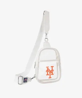 MLB New York Mets  Clear Mini Sling Stadium Bag