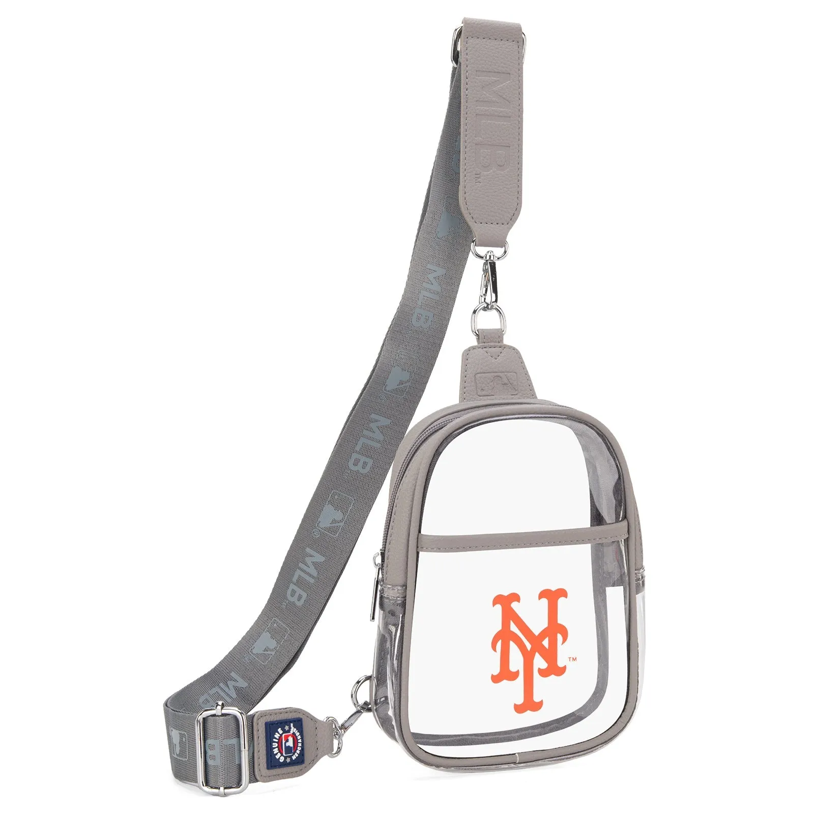 MLB New York Mets  Clear Mini Sling Stadium Bag