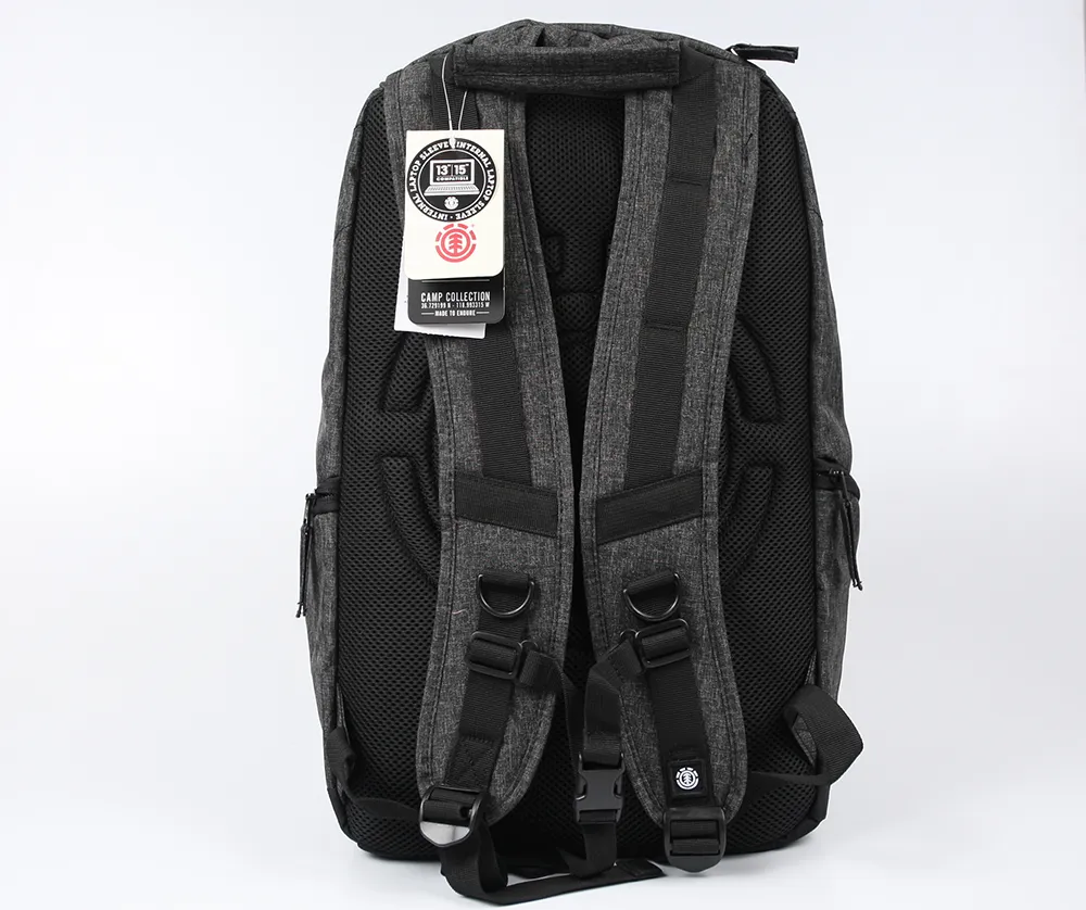 Mochila Element Mohave Black Grid HTR