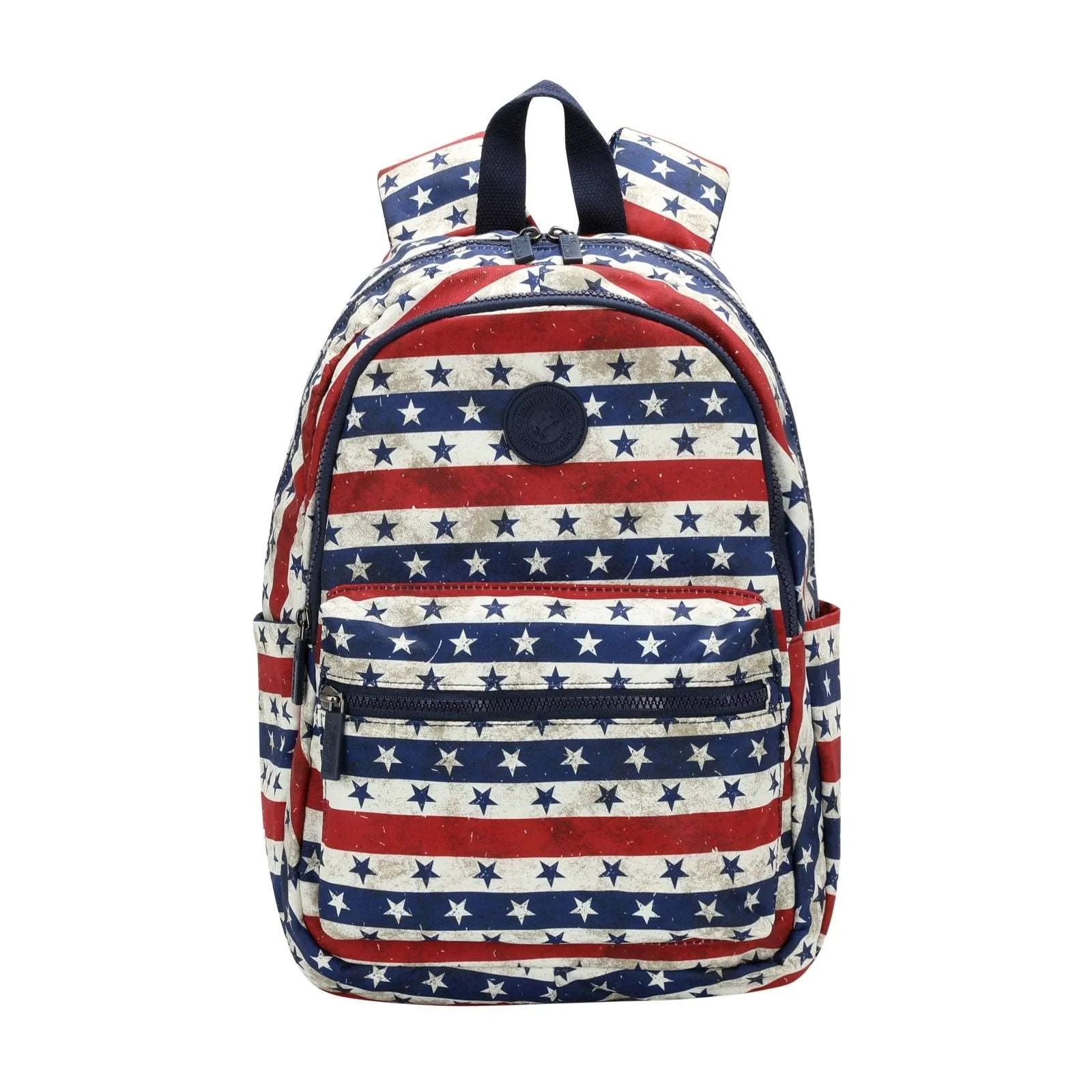 Montana West Allover Stars and Stripes Backpack