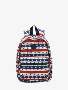 Montana West Allover Stars and Stripes Backpack