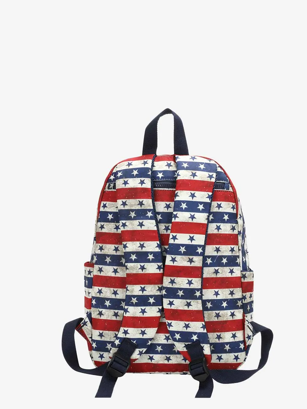 Montana West Allover Stars and Stripes Backpack