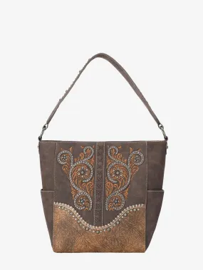 Montana West Floral Embroidered Concealed Carry Hobo