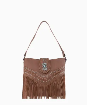 Montana West Fringe Concho Studs Concealed Carry Hobo