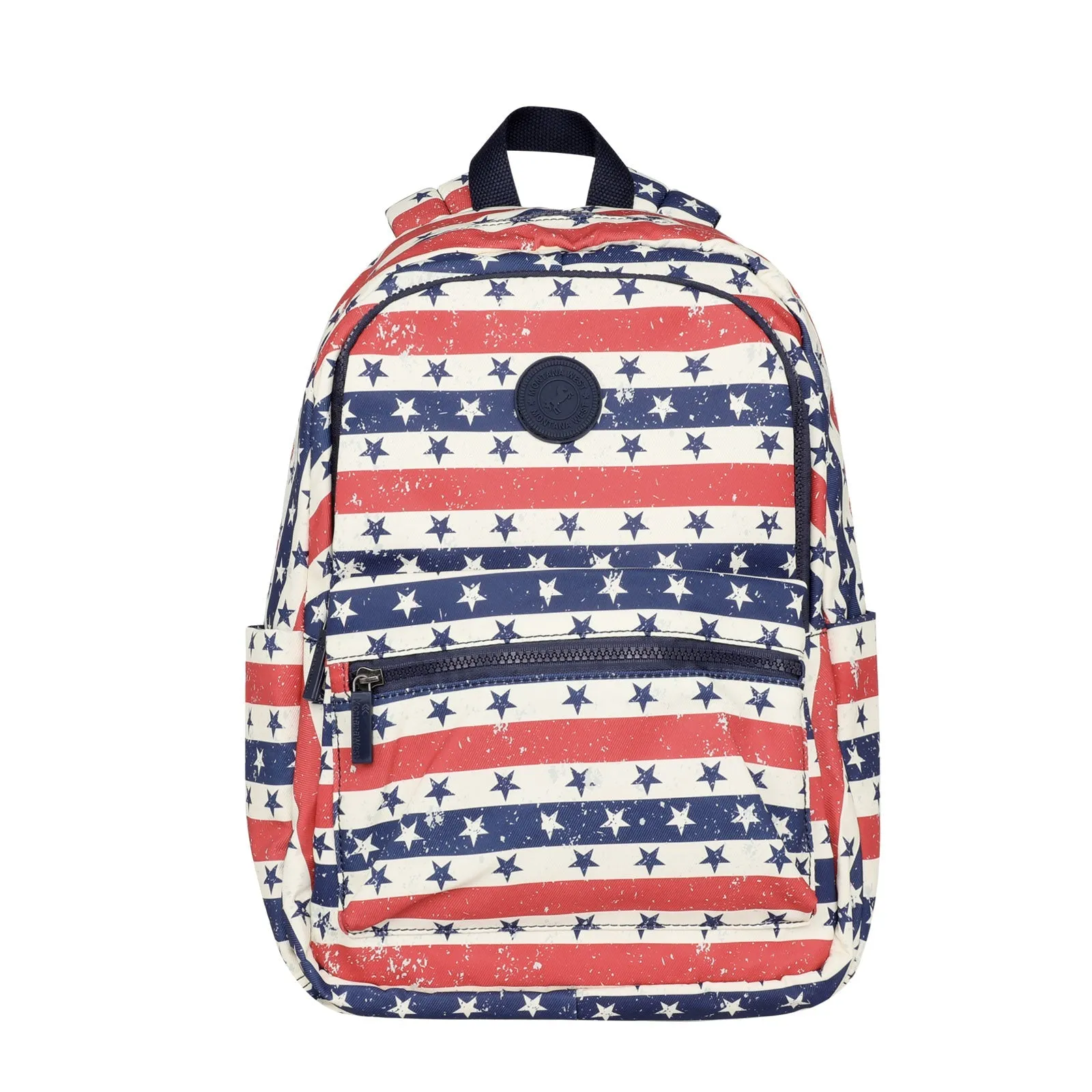 Montana West Star And Stripe Print Backpack