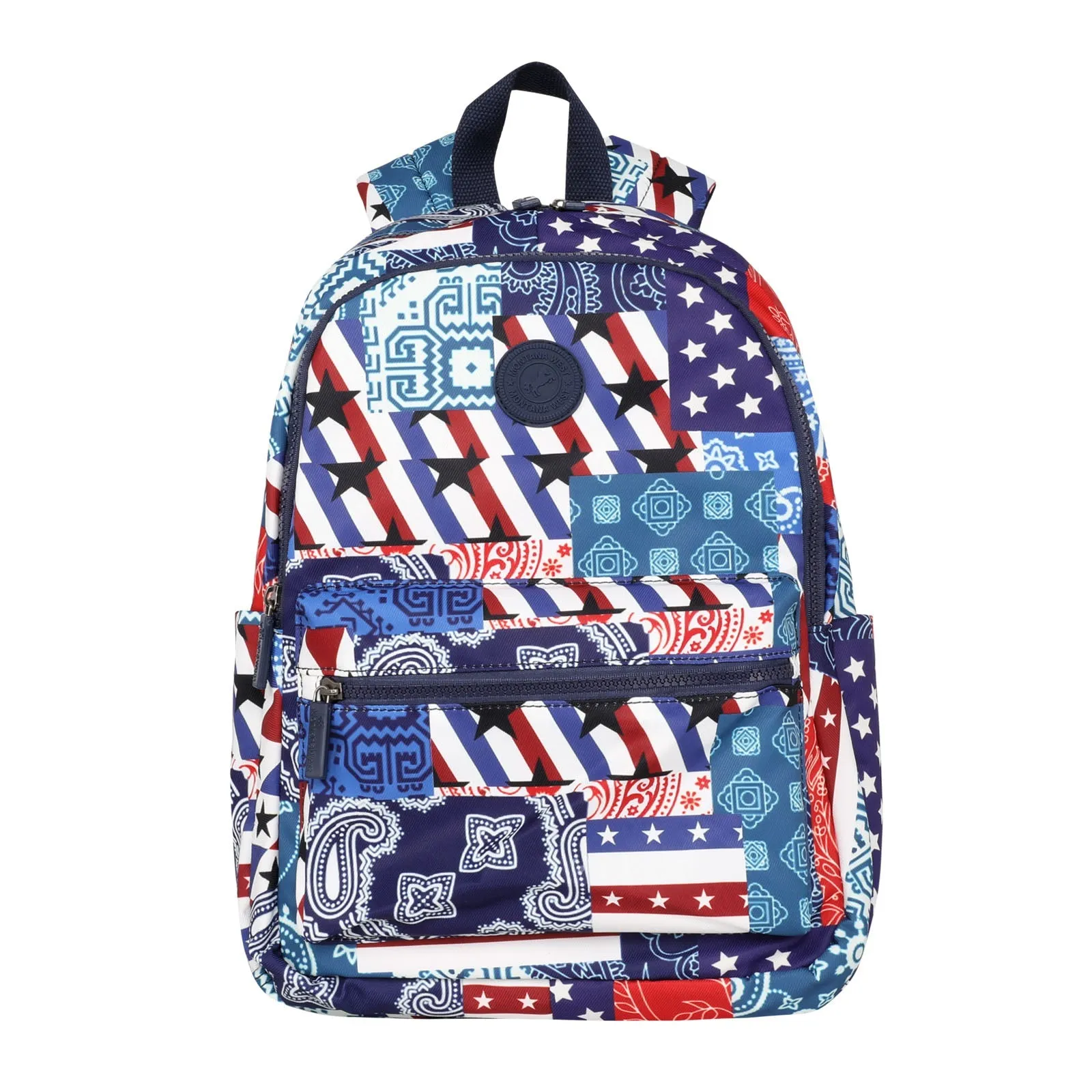 Montana West Starts Stripes Paisley Print Backpack