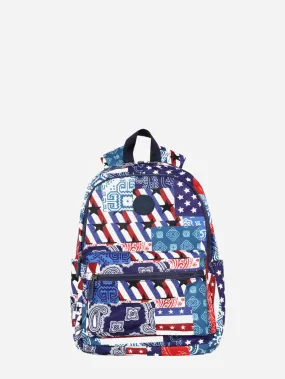 Montana West Starts Stripes Paisley Print Backpack