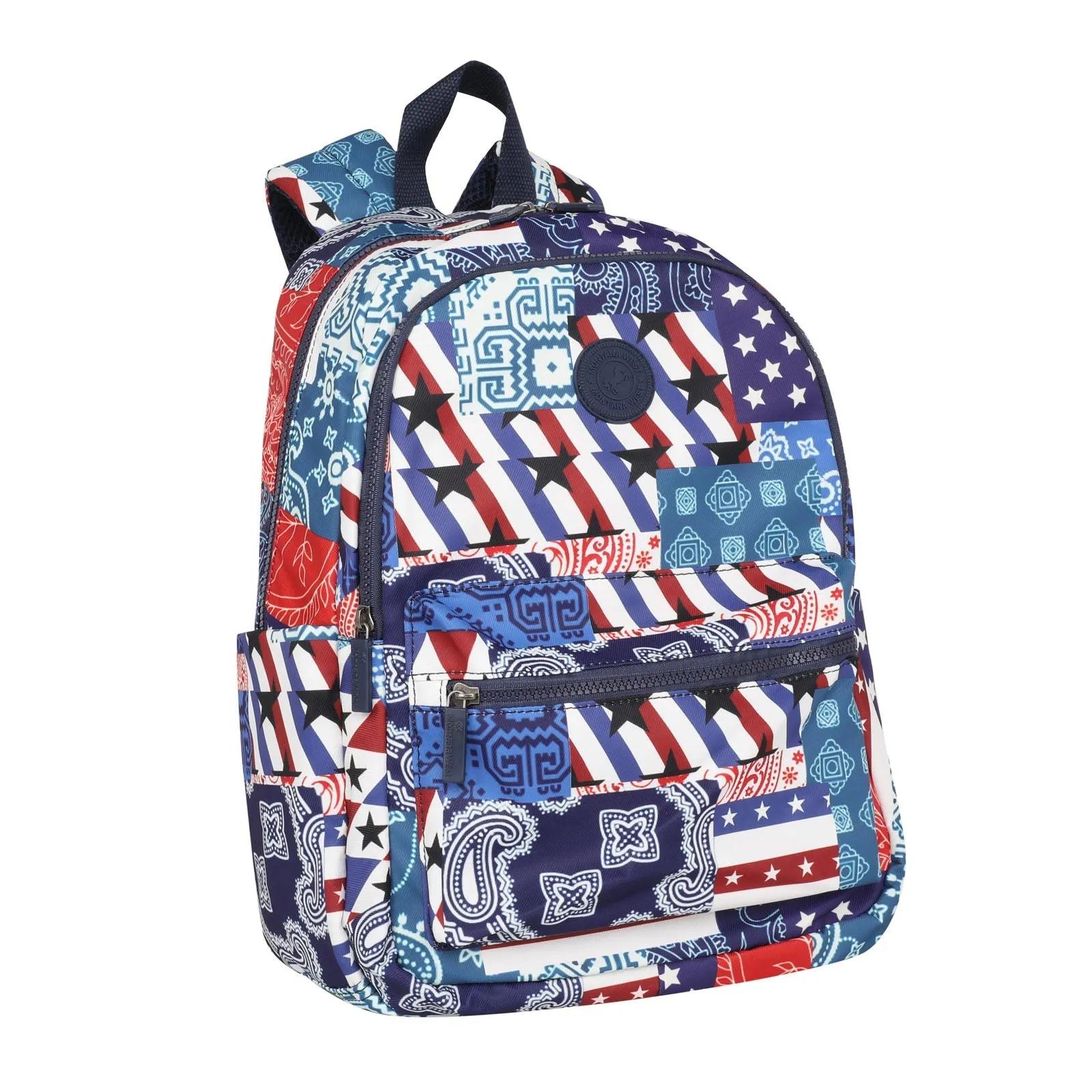 Montana West Starts Stripes Paisley Print Backpack