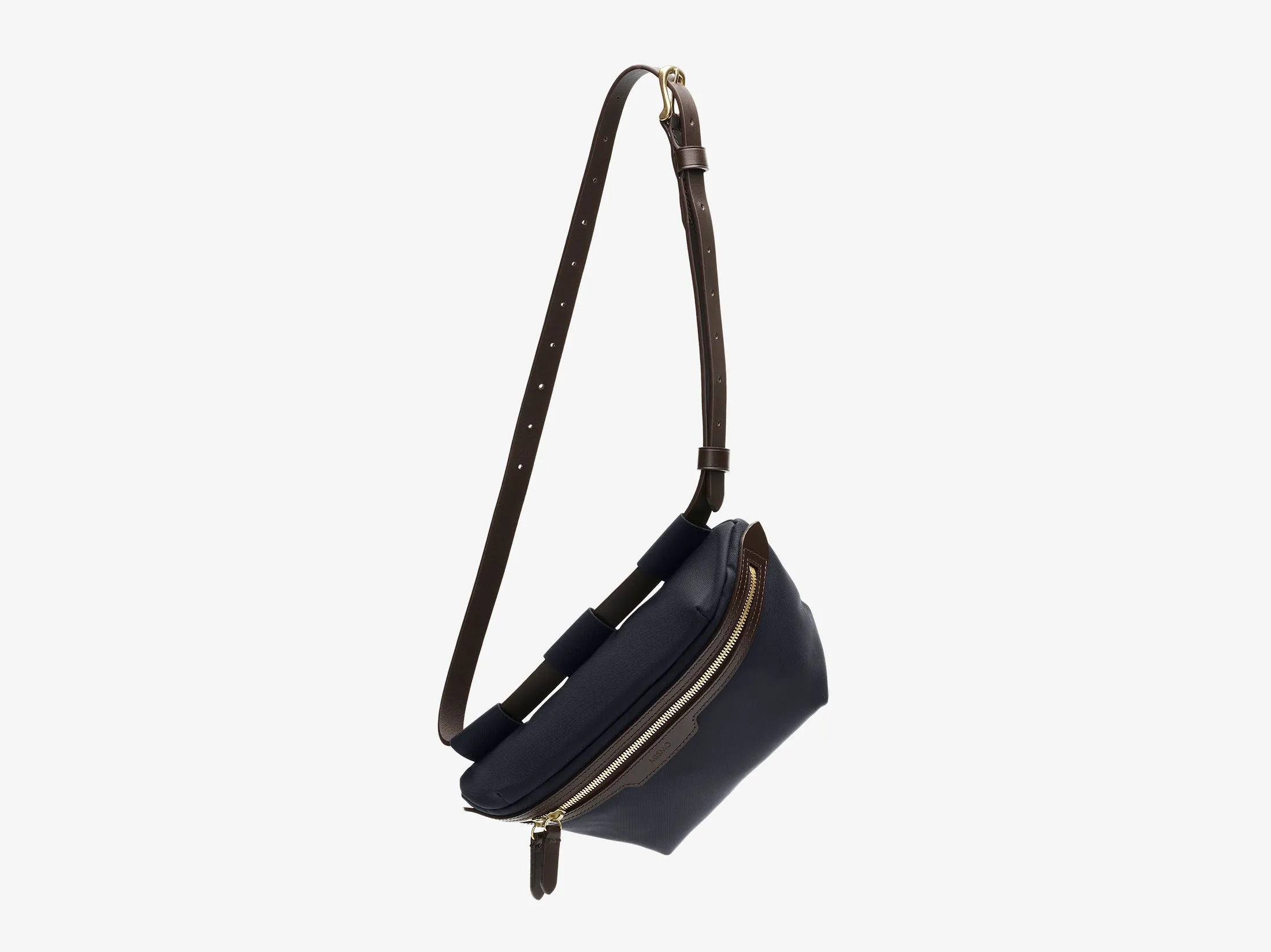 M/S Belt Bag - Navy/Dark Brown