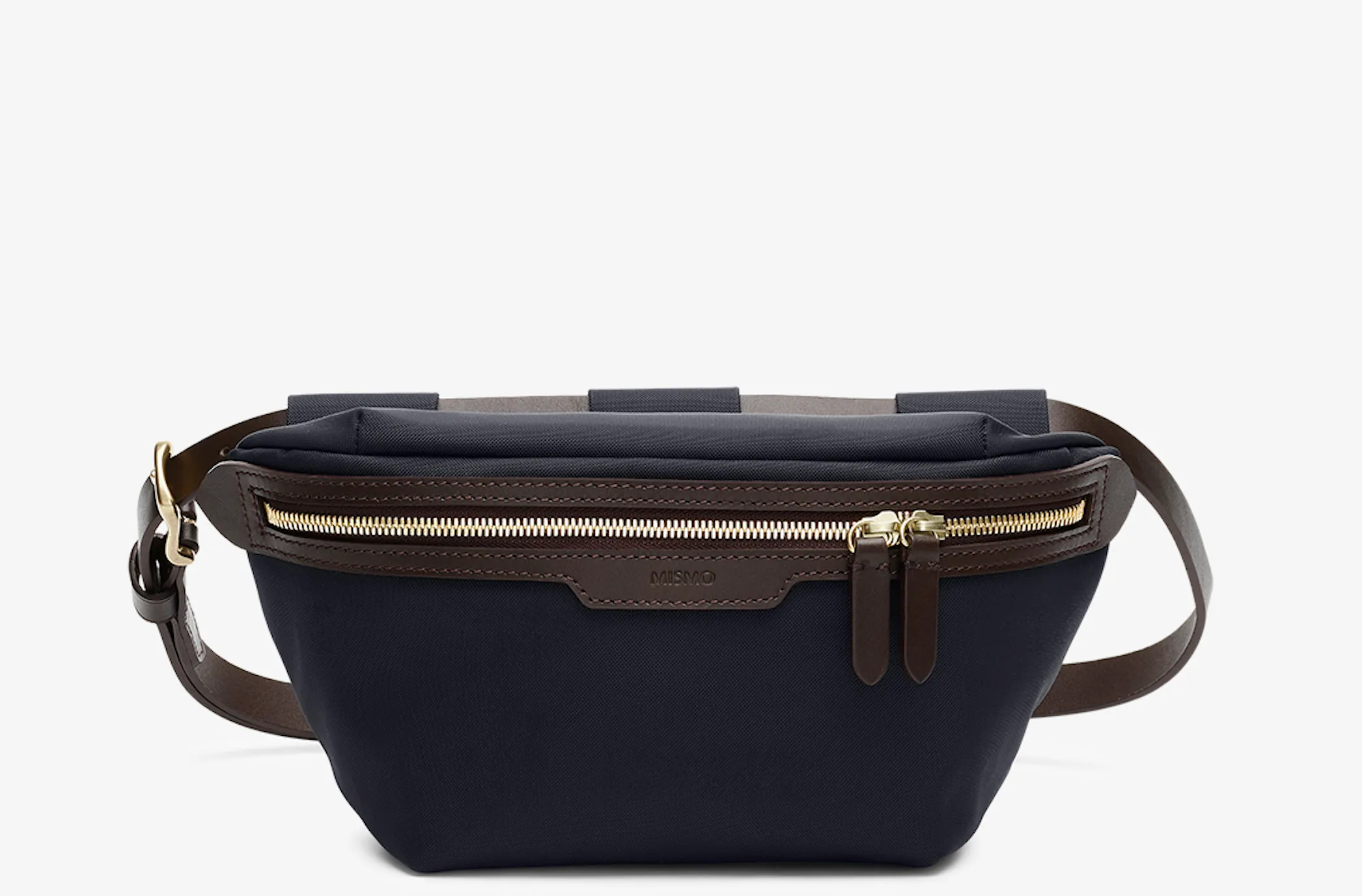 M/S Belt Bag - Navy/Dark Brown