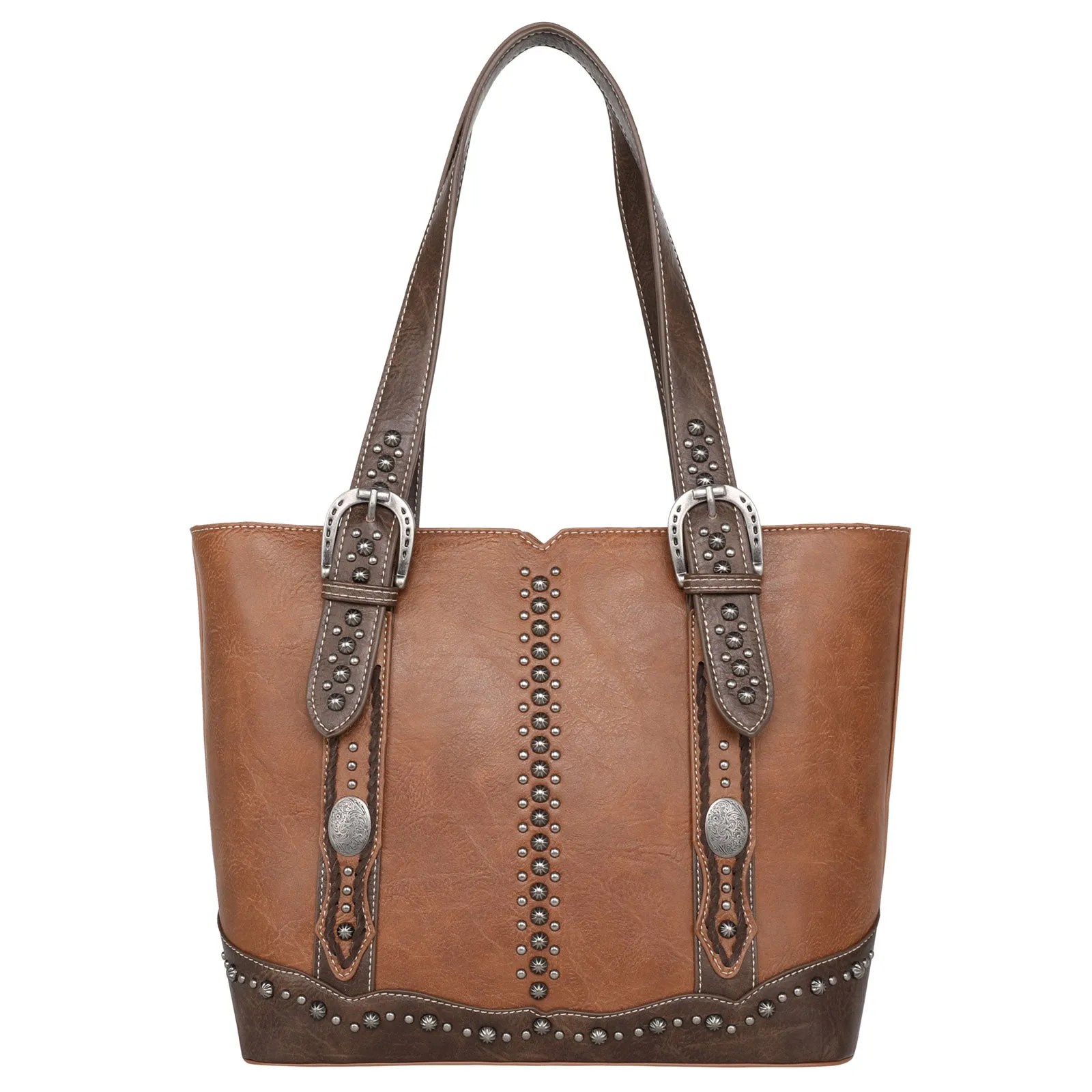 MW1209G-8317 Montana West Buckle Collection Concealed Carry Tote