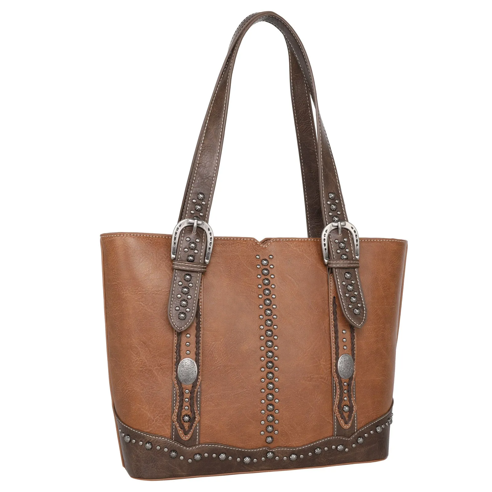 MW1209G-8317 Montana West Buckle Collection Concealed Carry Tote