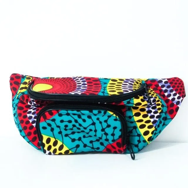 New in : African Print Fanny Waist Bag