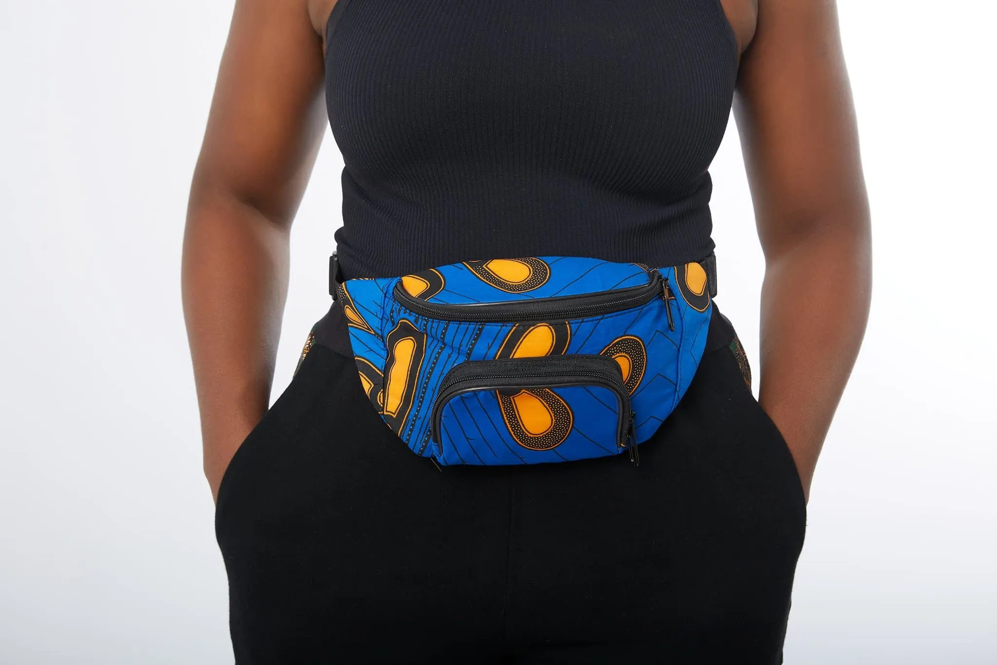 New in : African Print Fanny Waist Bag