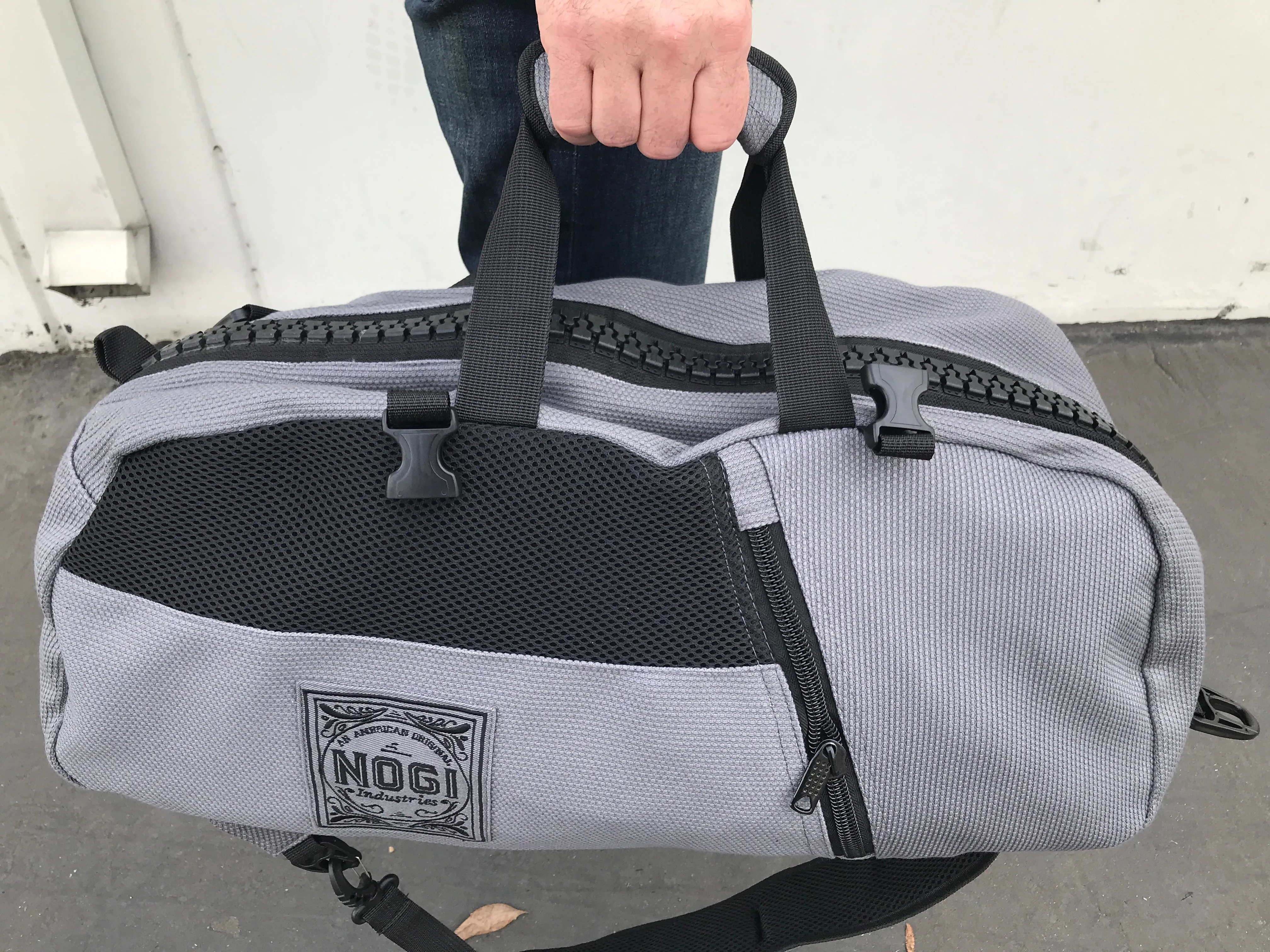 Nogi Tyme 3 Way Convertible Large Gear Bag - GRAY