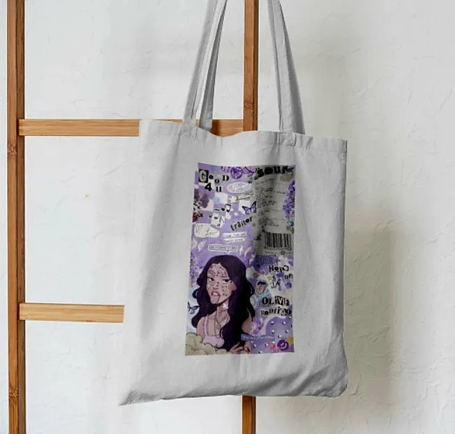 Olivia Rodrigo Spotify Tote Bag