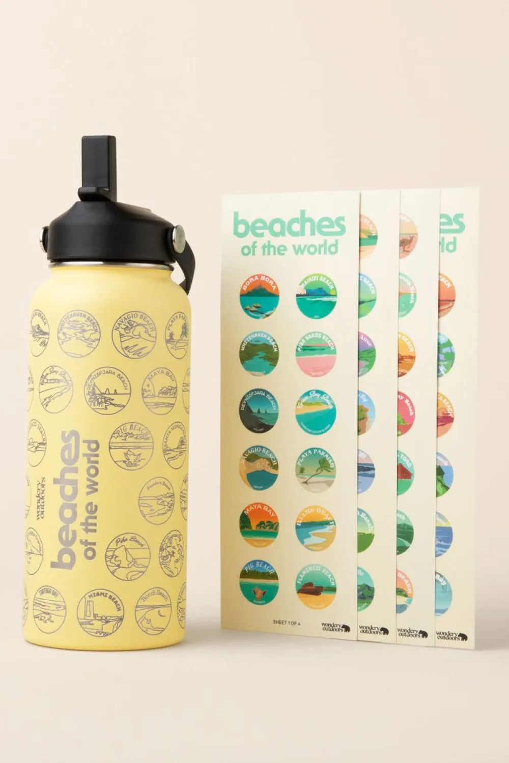 (Oops) Best Beaches Bucket List Bottle