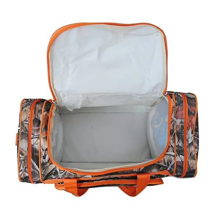 Orange Camo NGIL Canvas 20" Duffle Bag