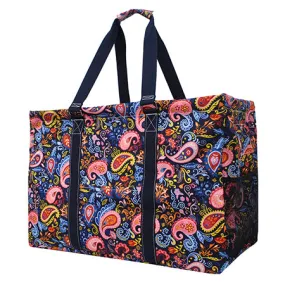 Paisley Whirl Shopping Utility Tote Bag