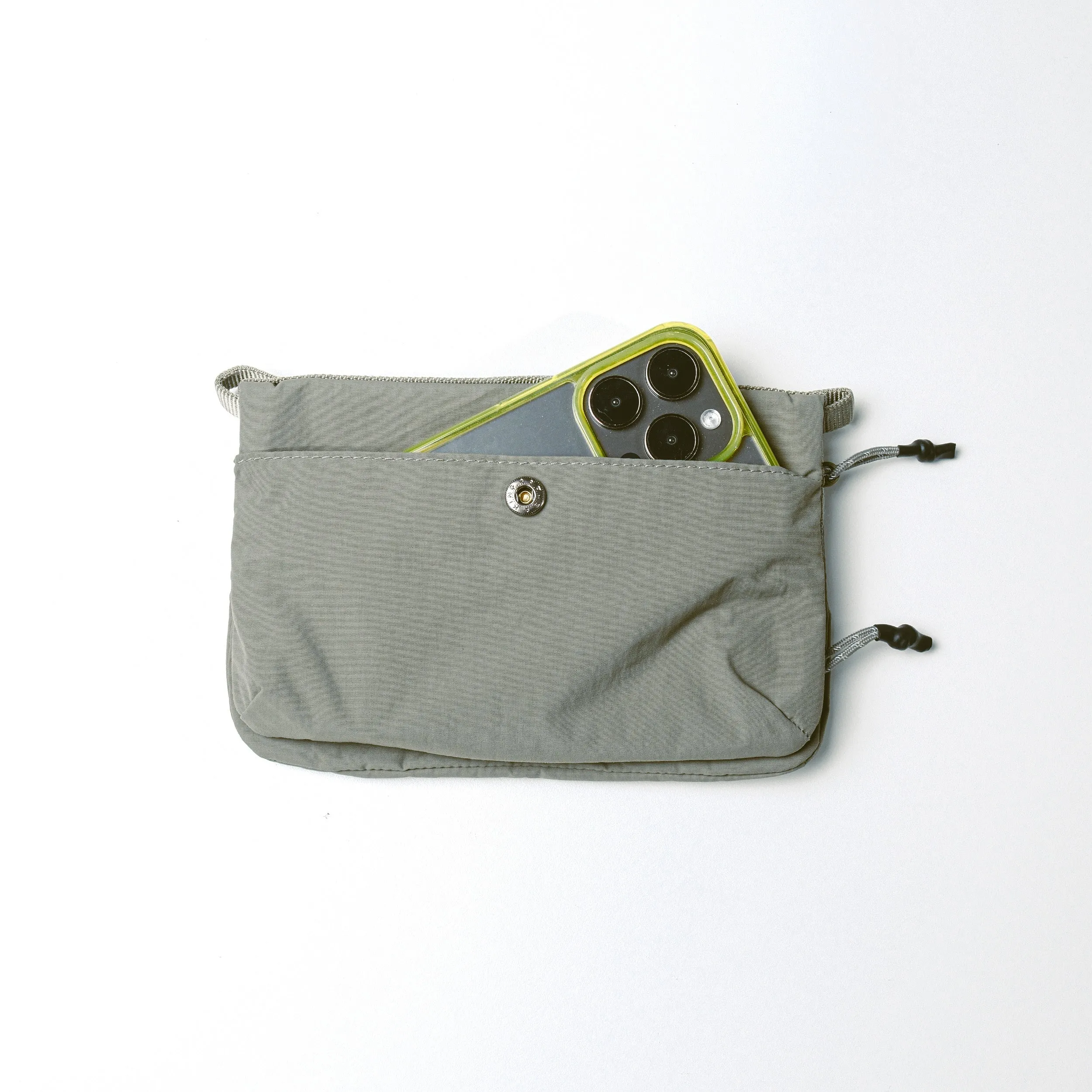 Phone Sacoche 90 / Black (Tech Sateen) / Utility Sling / Slate