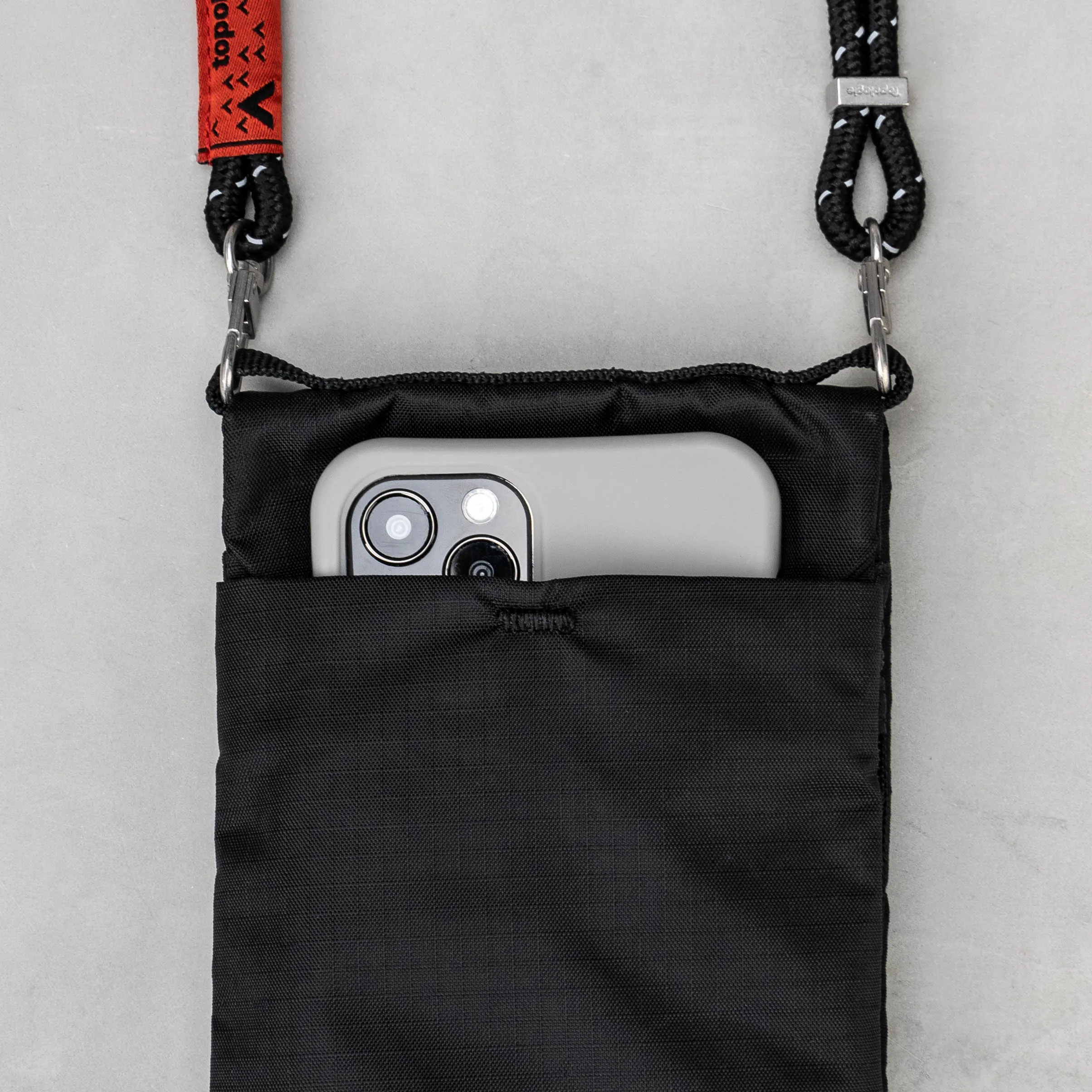 Phone Sacoche / Black / To-go Strap Petit / Glade