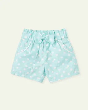 Polka Dots Paperbag Shorts