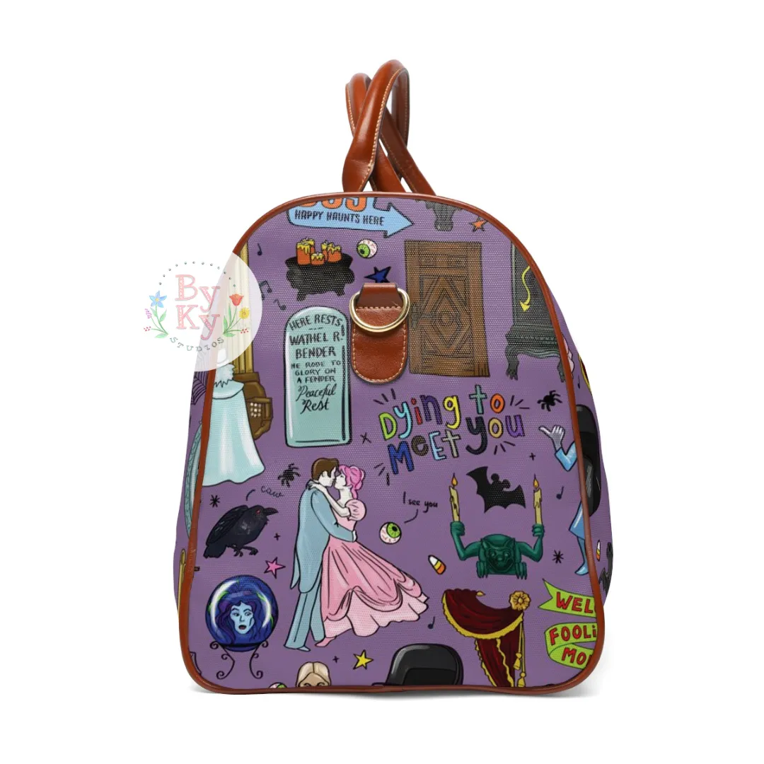 PREORDER: Haunted Mansion Waterproof Duffle Bag