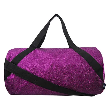 Purple Medium Glitter NGIL Duffel Bag