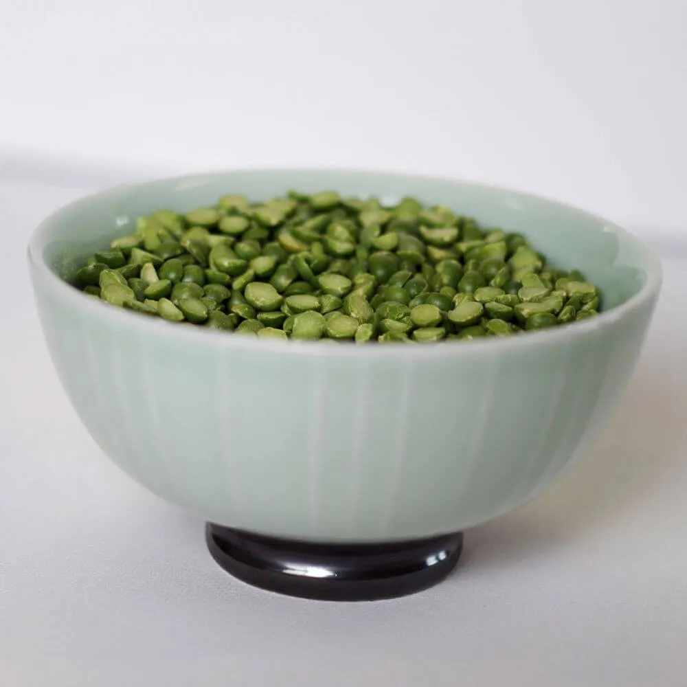 Rainy Day Foods Gluten-Free Split Green Peas 5 Gallon 37 lbs Super Pail - 187 Servings