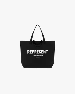 Represent Owners Club Woven Tote Bag - Black