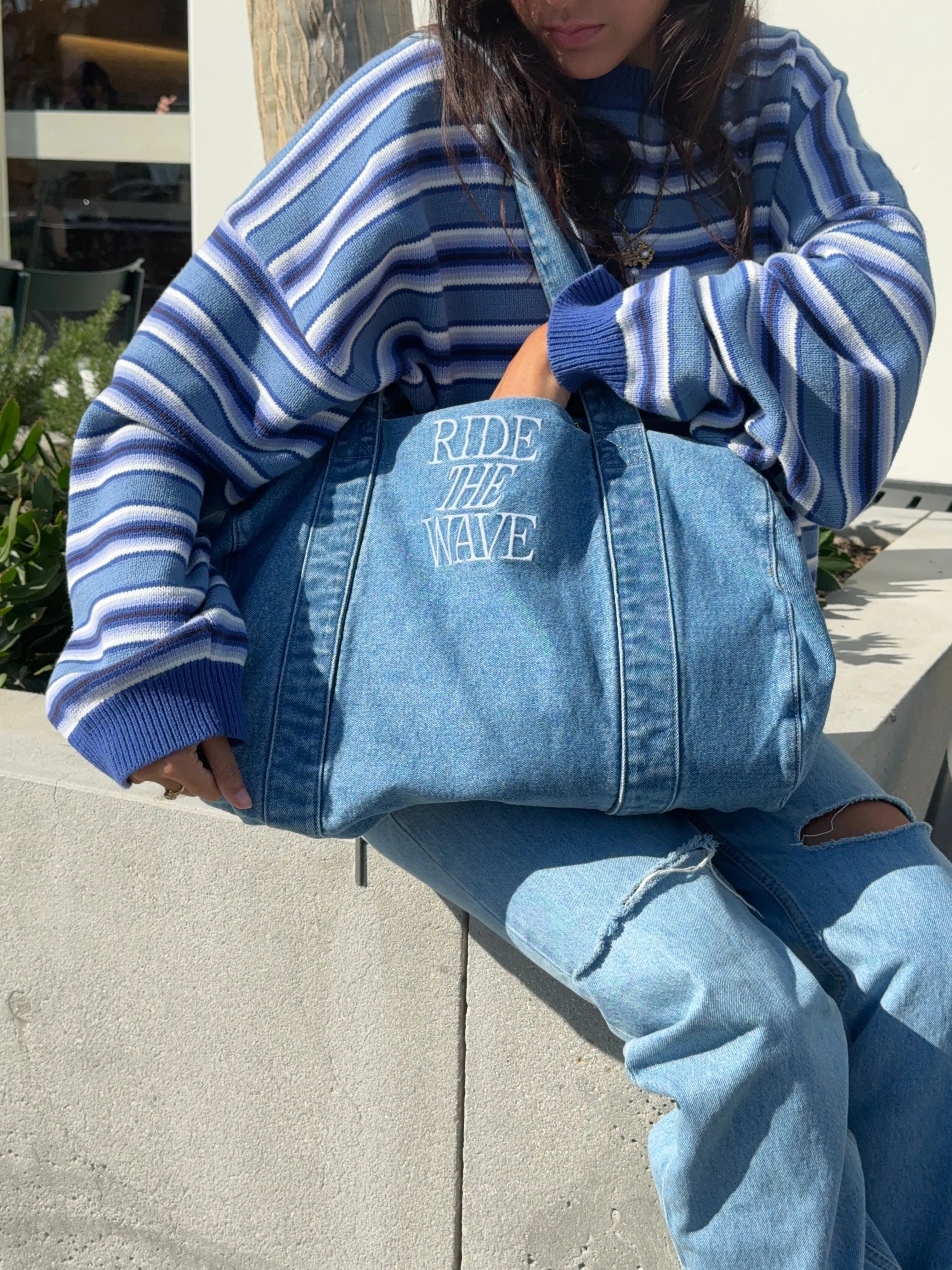 Ride The Wave Denim Bag