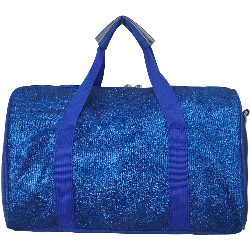 Royal Blue Mini Glitter NGIL Duffel Bag