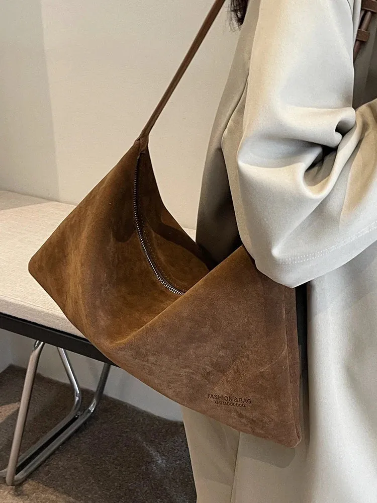 Salie - Vegan suede bag