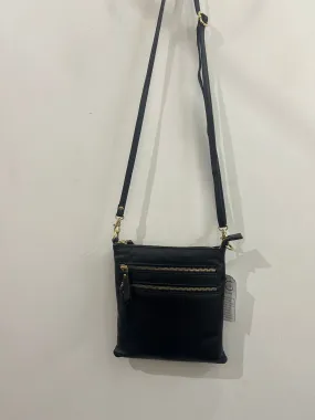 Slim line crossbody bag -Black