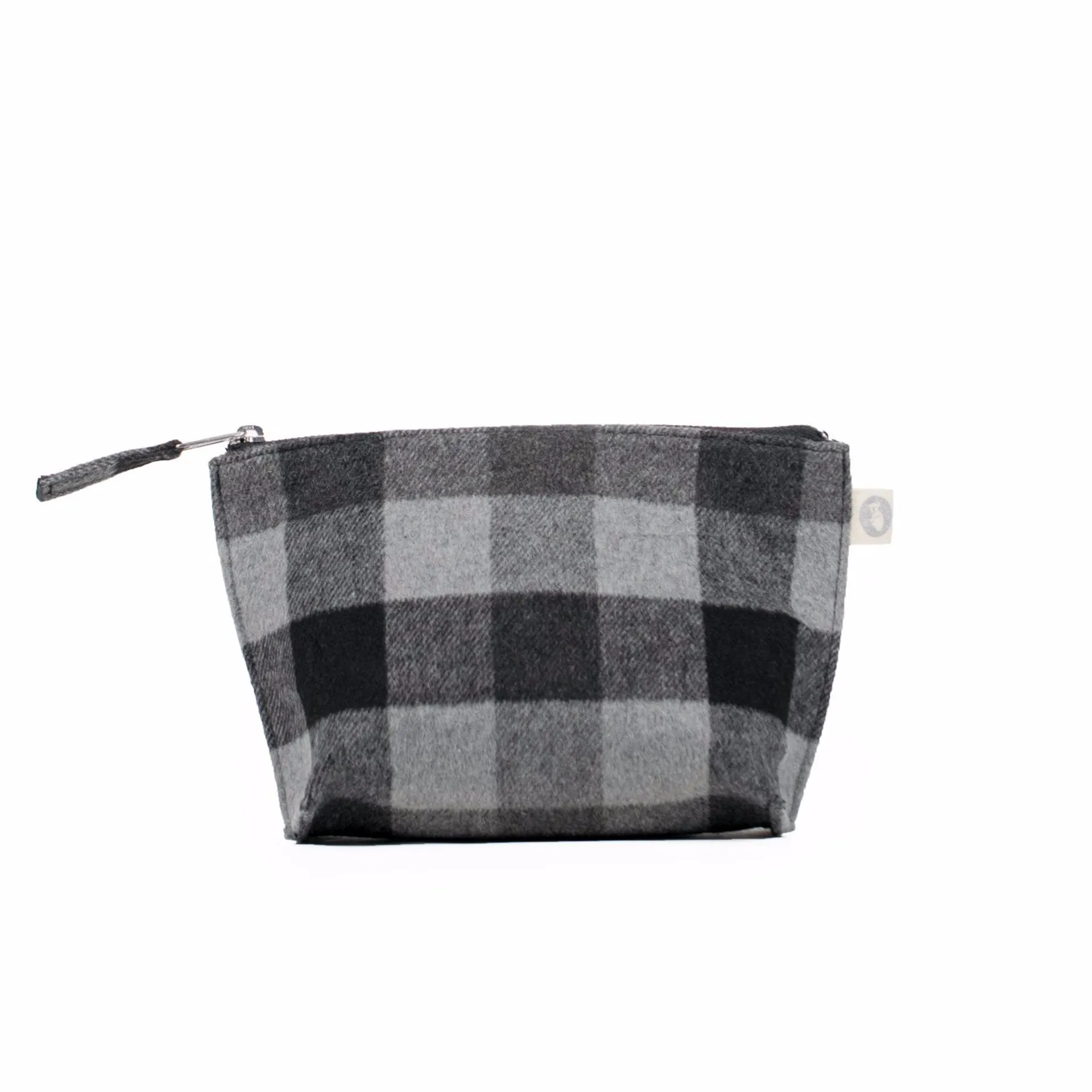 Split Letter Monogram Makeup Bag