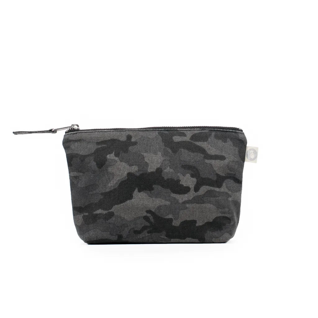 Split Letter Monogram Makeup Bag