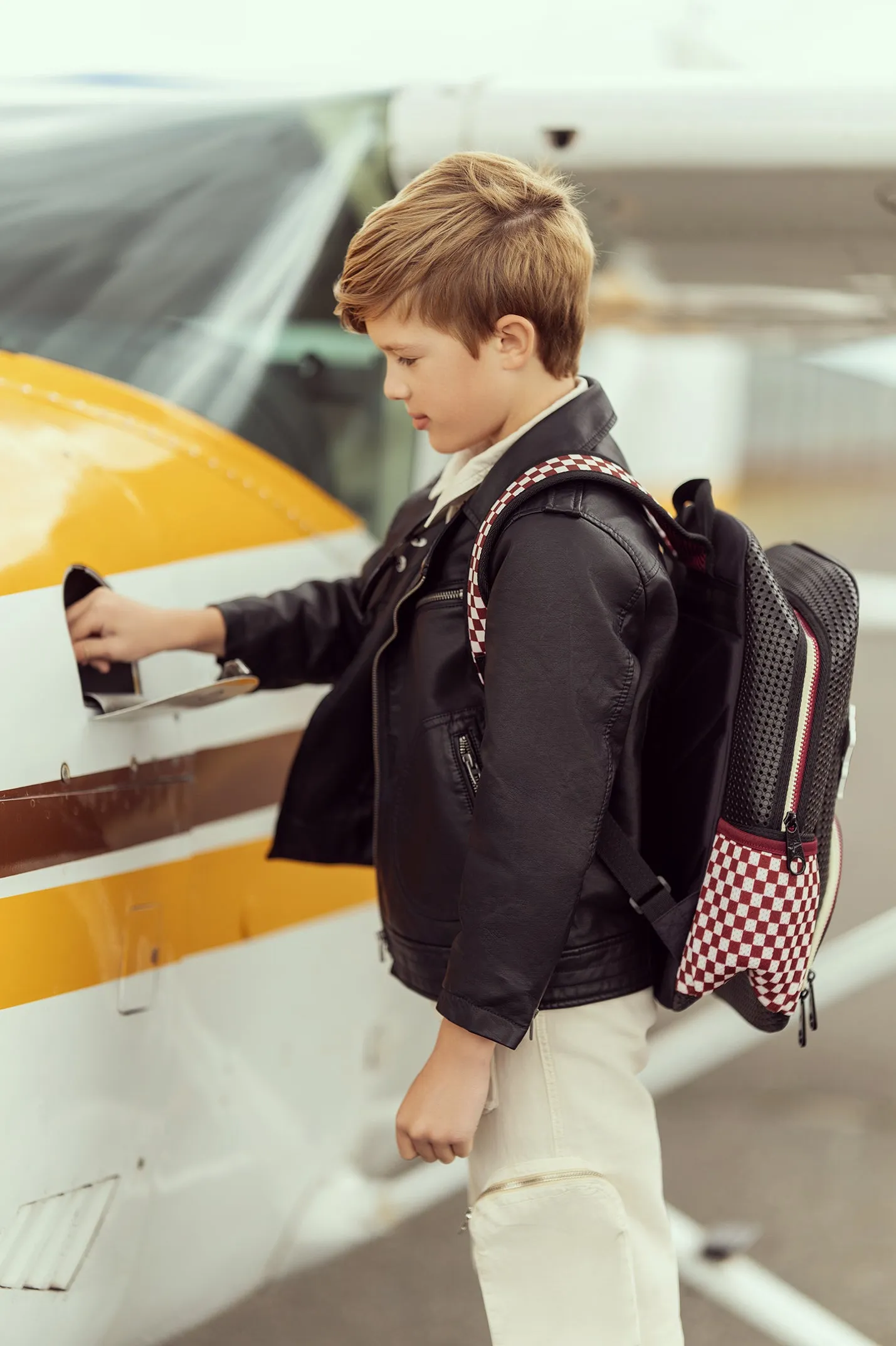 Starter XL Backpack Checkered Brick