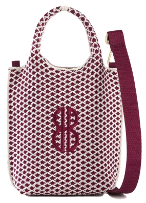 Sutton City Tote - Wine Diamond - Mini