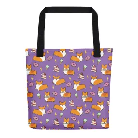 Sweet Treats Corgi Tote Bag