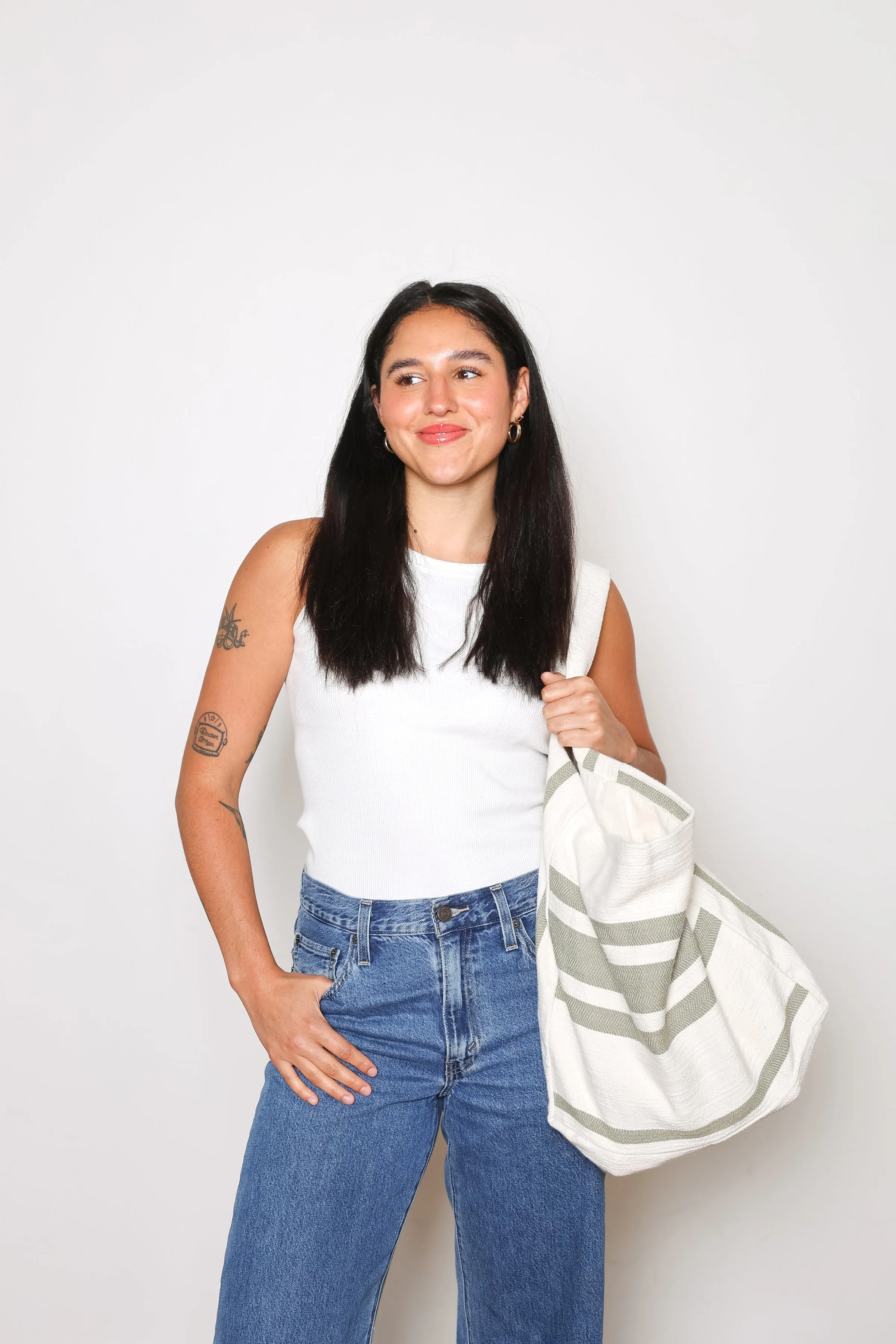 THE REY | Oversized Tote Bag