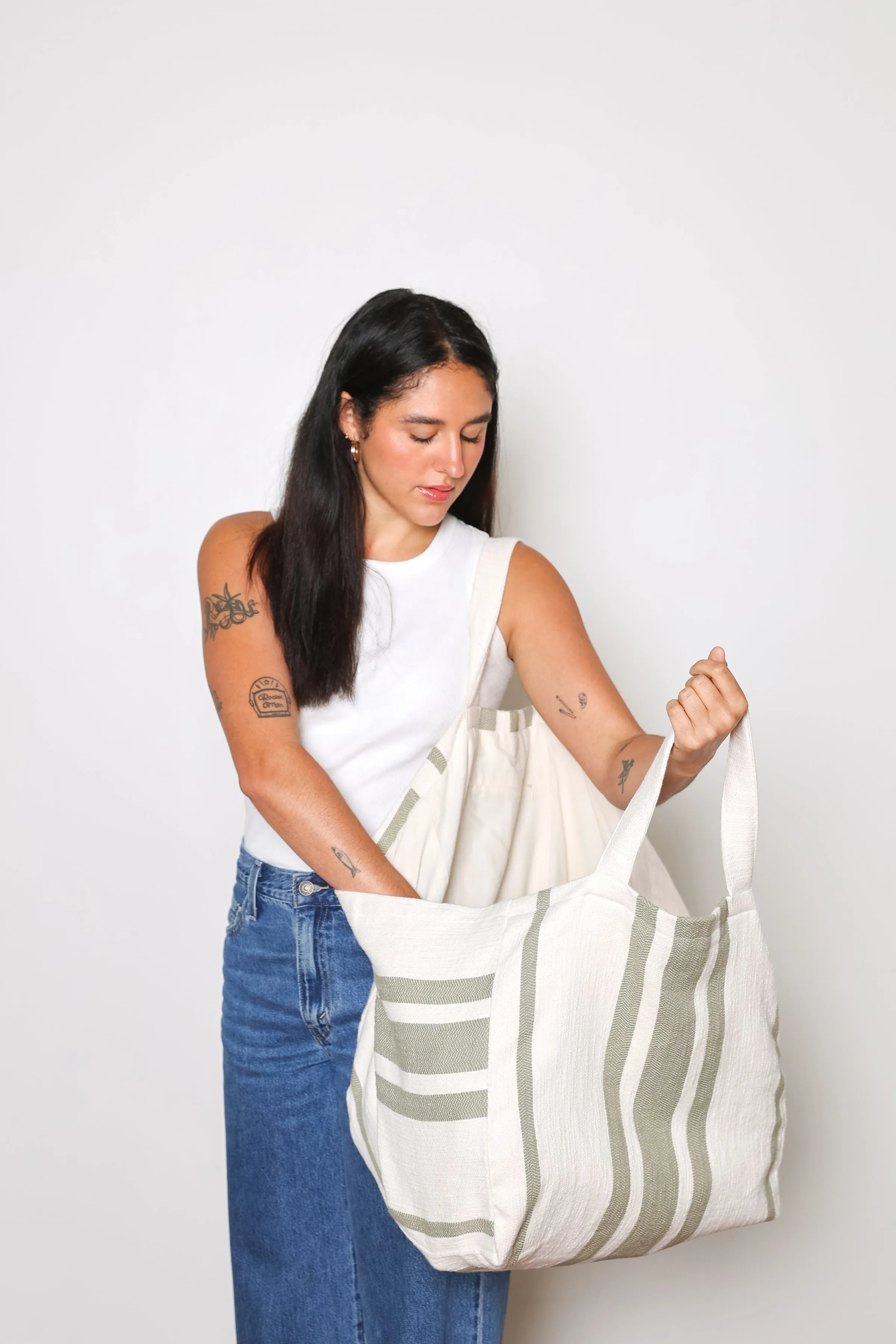 THE REY | Oversized Tote Bag